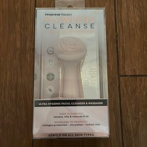Brand new rechargeable and waterproof facial cleanser and massager.